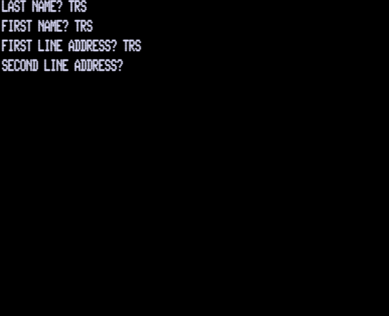 Screen shot